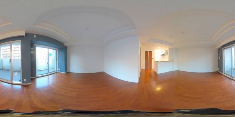 パノラマ画像リビング