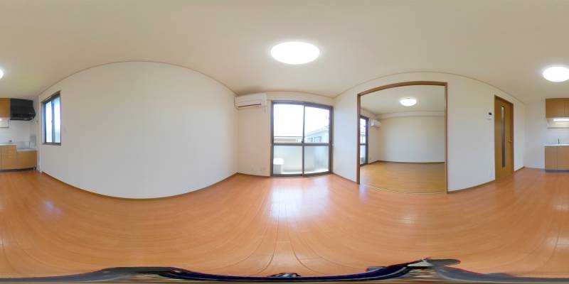 パノラマ画像リビング