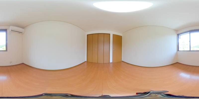 パノラマ画像洋室