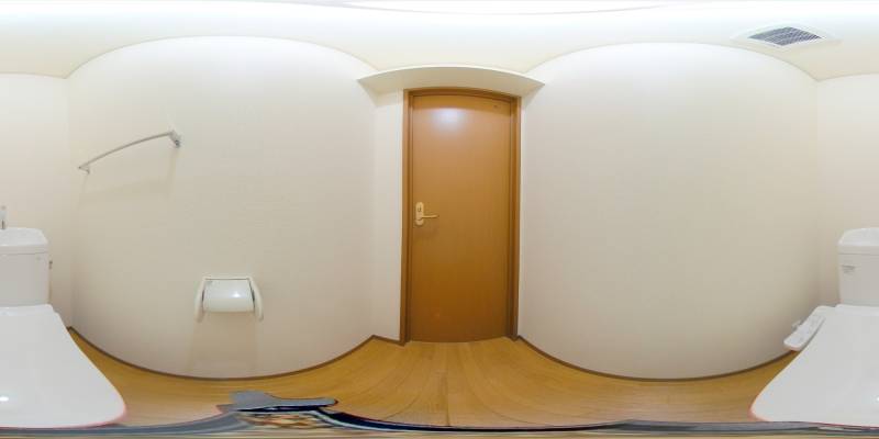 パノラマ画像トイレ