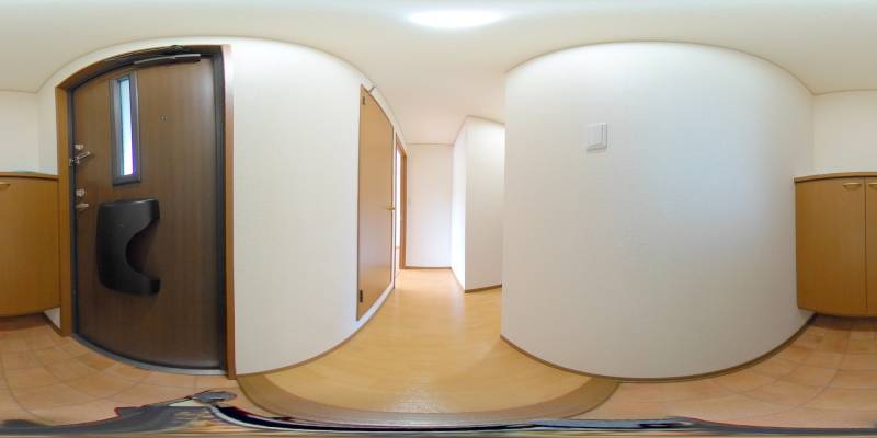 パノラマ画像玄関