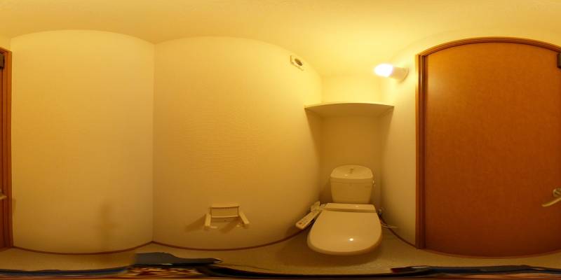 パノラマ画像トイレ