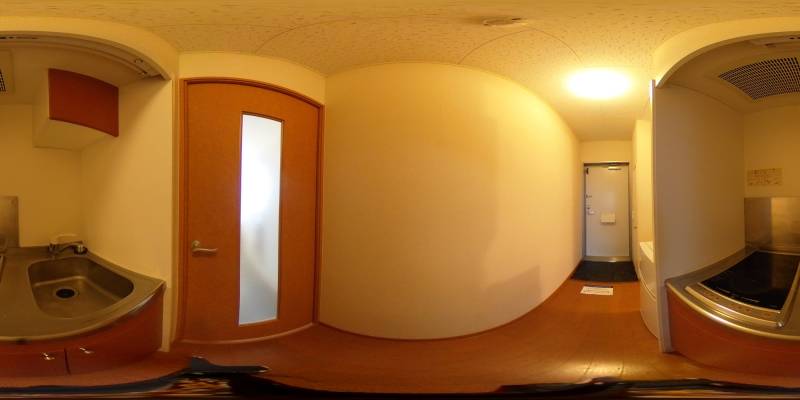 パノラマ画像キッチン