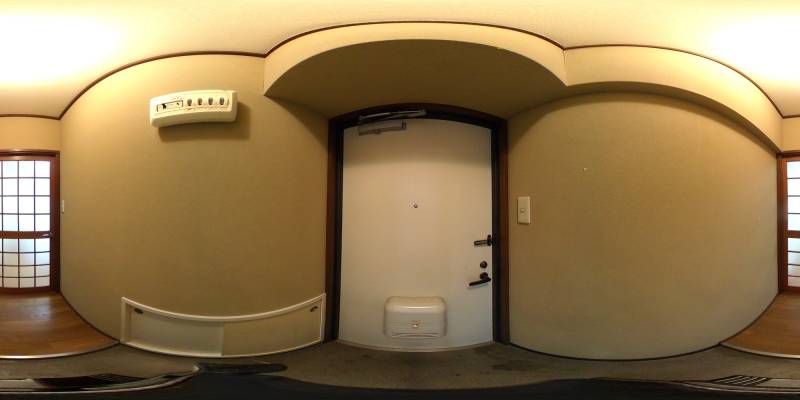 パノラマ画像玄関