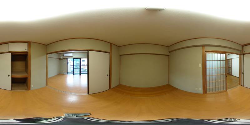 パノラマ画像洋室