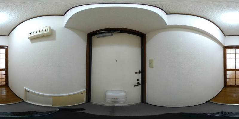 パノラマ画像玄関