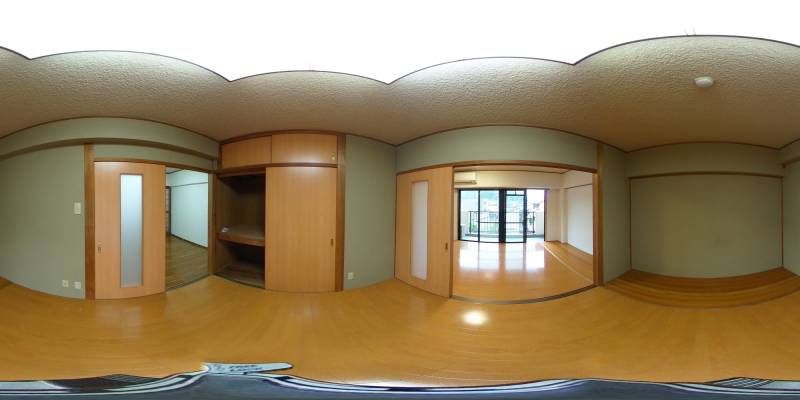 パノラマ画像洋室