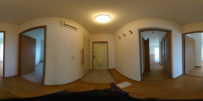 パノラマ画像玄関