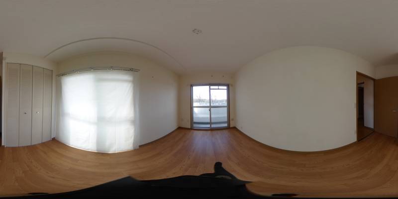 パノラマ画像洋室