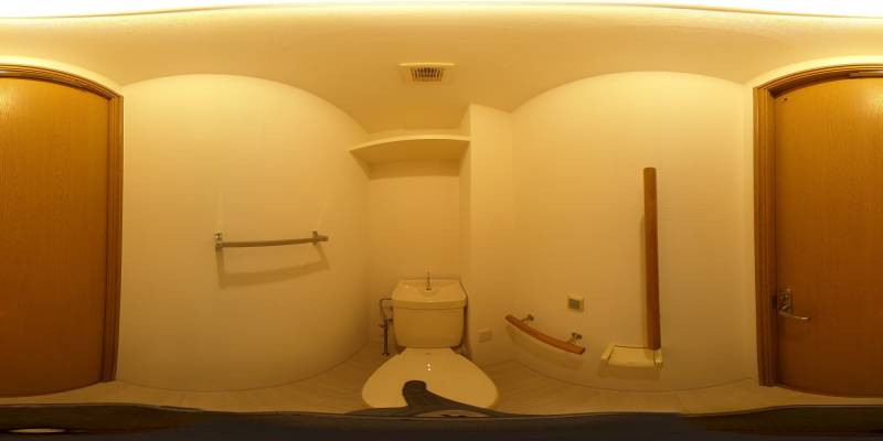 パノラマ画像トイレ