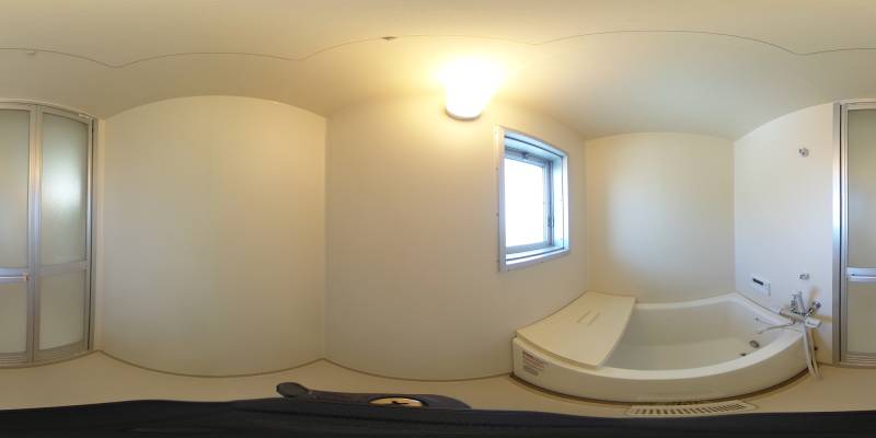 パノラマ画像バスルーム