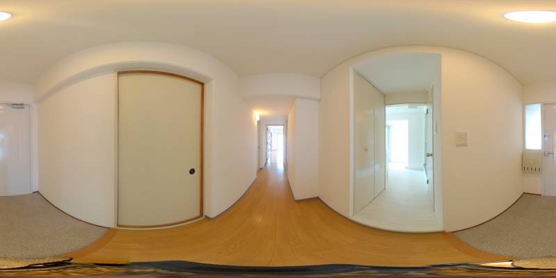 パノラマ画像玄関