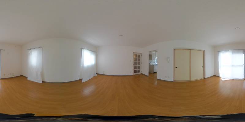 パノラマ画像リビング