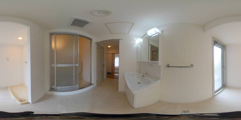 パノラマ画像洗面所