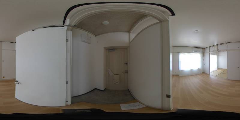 パノラマ画像玄関