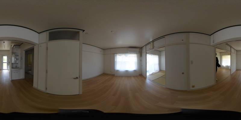 パノラマ画像リビング