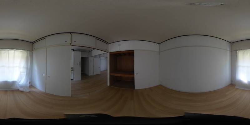 パノラマ画像洋室