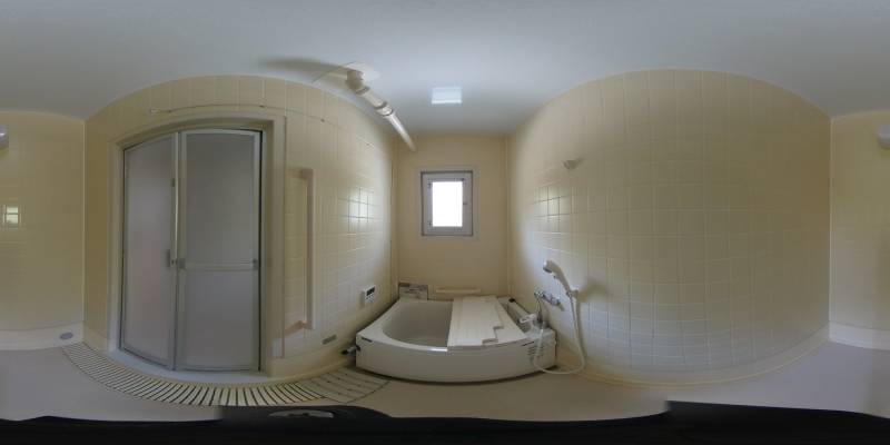パノラマ画像バスルーム