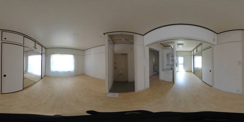 パノラマ画像玄関