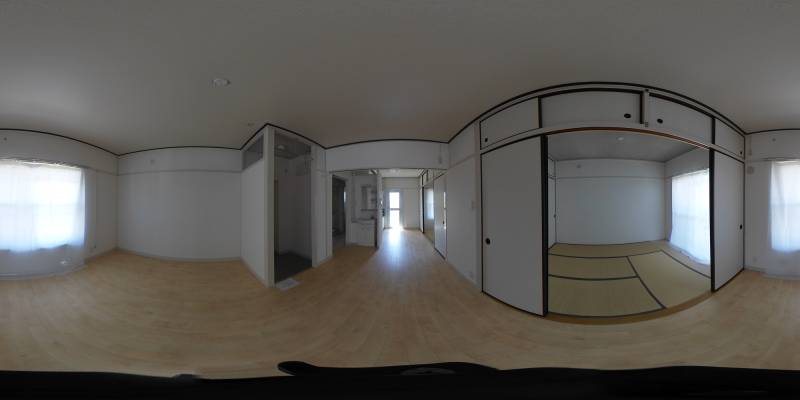 パノラマ画像リビング