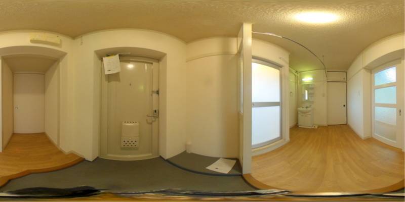 パノラマ画像玄関