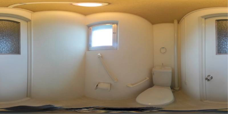 パノラマ画像トイレ