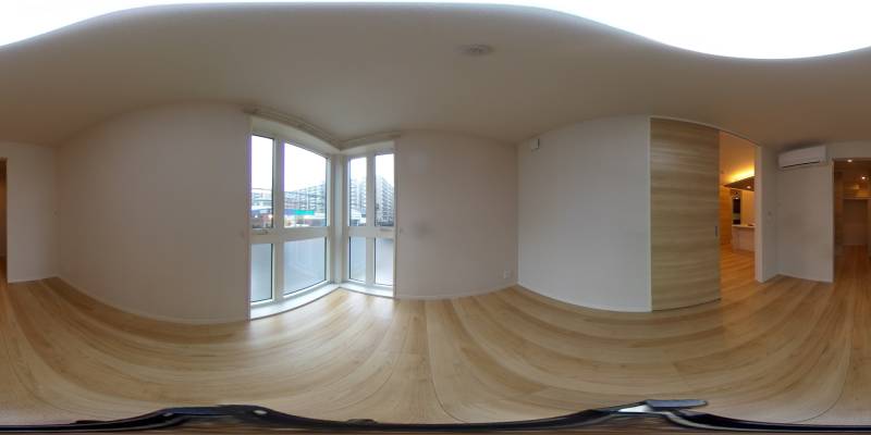 パノラマ画像リビング