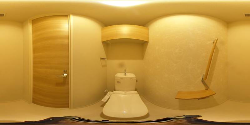 パノラマ画像トイレ