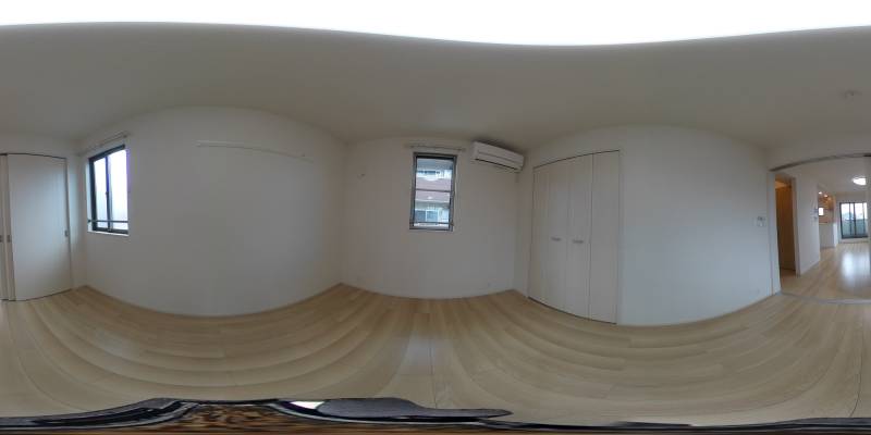 パノラマ画像洋室