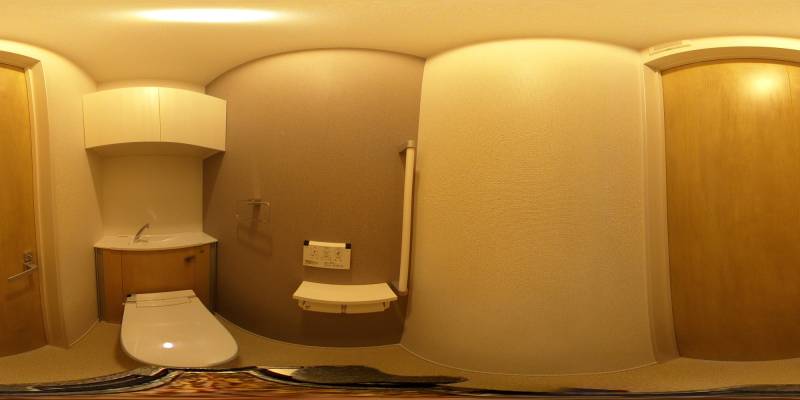 パノラマ画像トイレ