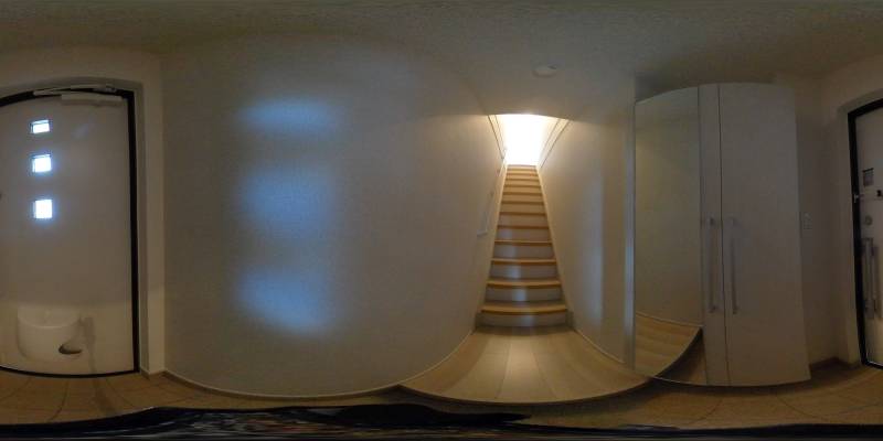 パノラマ画像玄関
