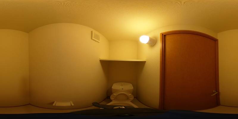 パノラマ画像トイレ