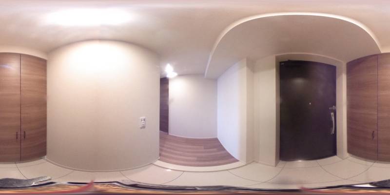 パノラマ画像玄関