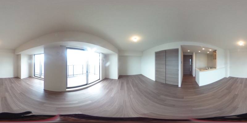 パノラマ画像リビング