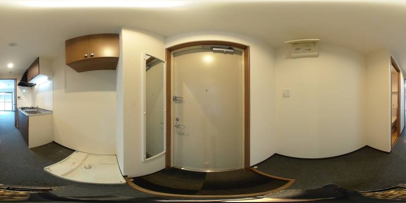 パノラマ画像玄関