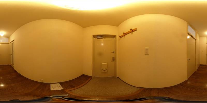 パノラマ画像玄関