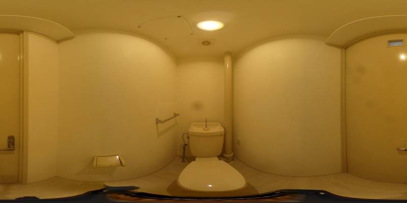 パノラマ画像トイレ