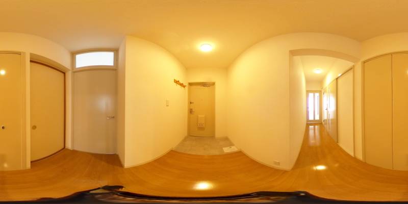 パノラマ画像玄関