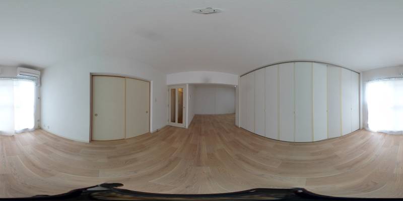 パノラマ画像リビング