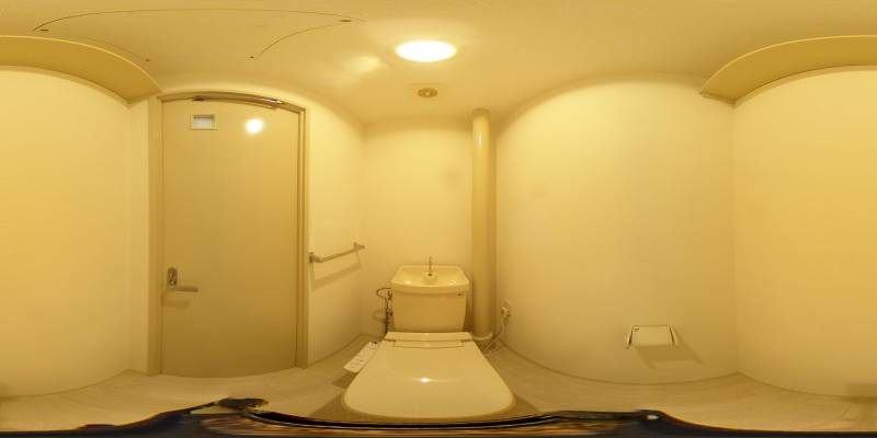 パノラマ画像トイレ