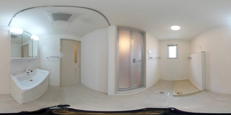 パノラマ画像洗面所