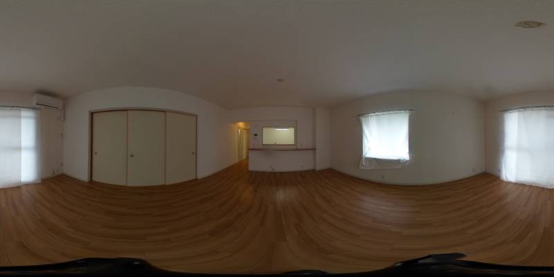 パノラマ画像リビング