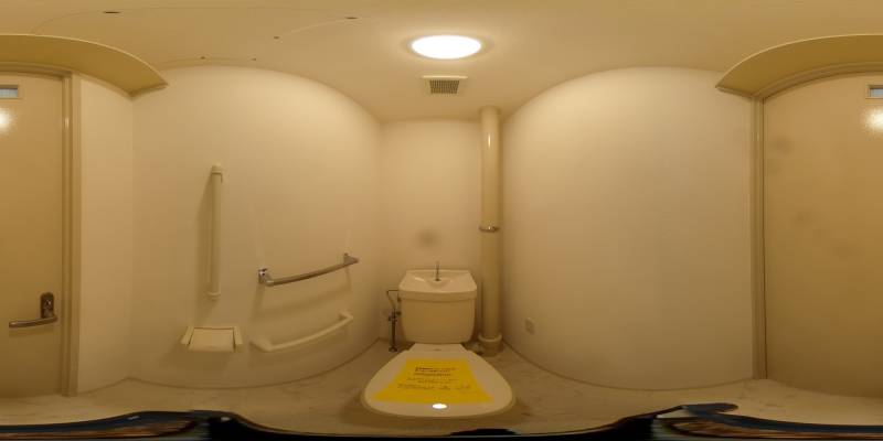 パノラマ画像トイレ