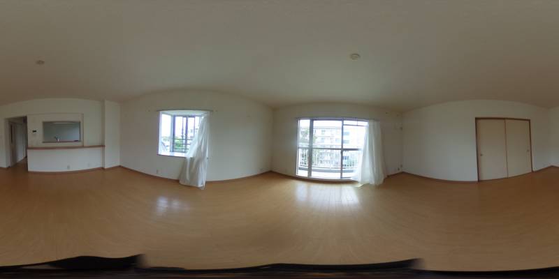 パノラマ画像リビング