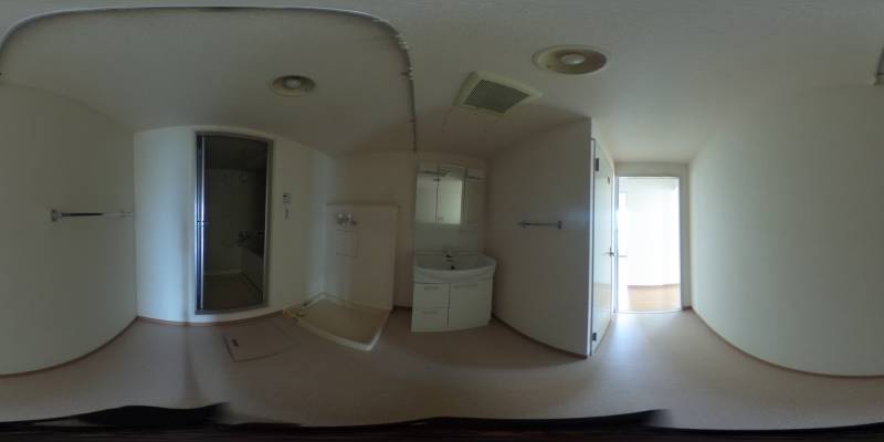 パノラマ画像洗面所