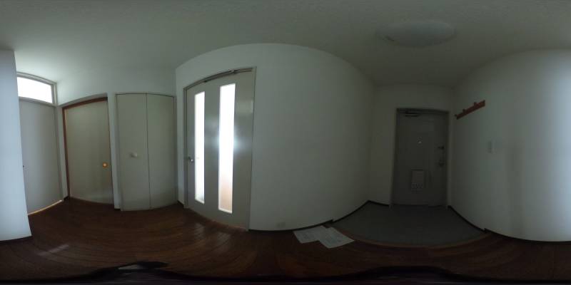 パノラマ画像玄関