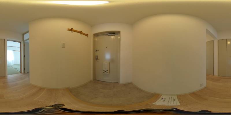 パノラマ画像玄関