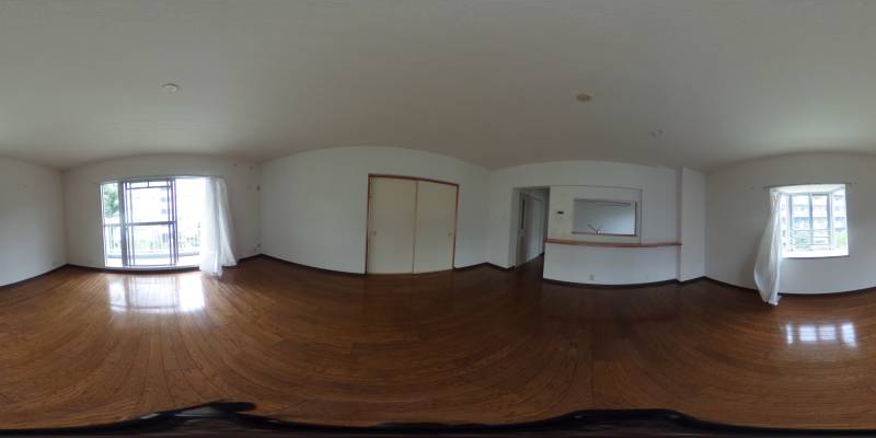 パノラマ画像リビング