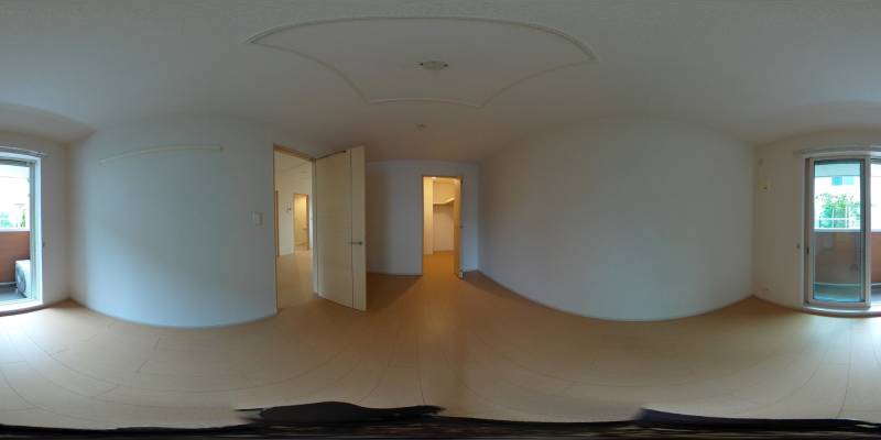 パノラマ画像洋室