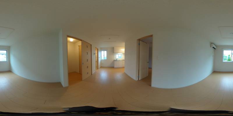 パノラマ画像リビング